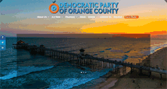 Desktop Screenshot of orangecountydemocrats.com